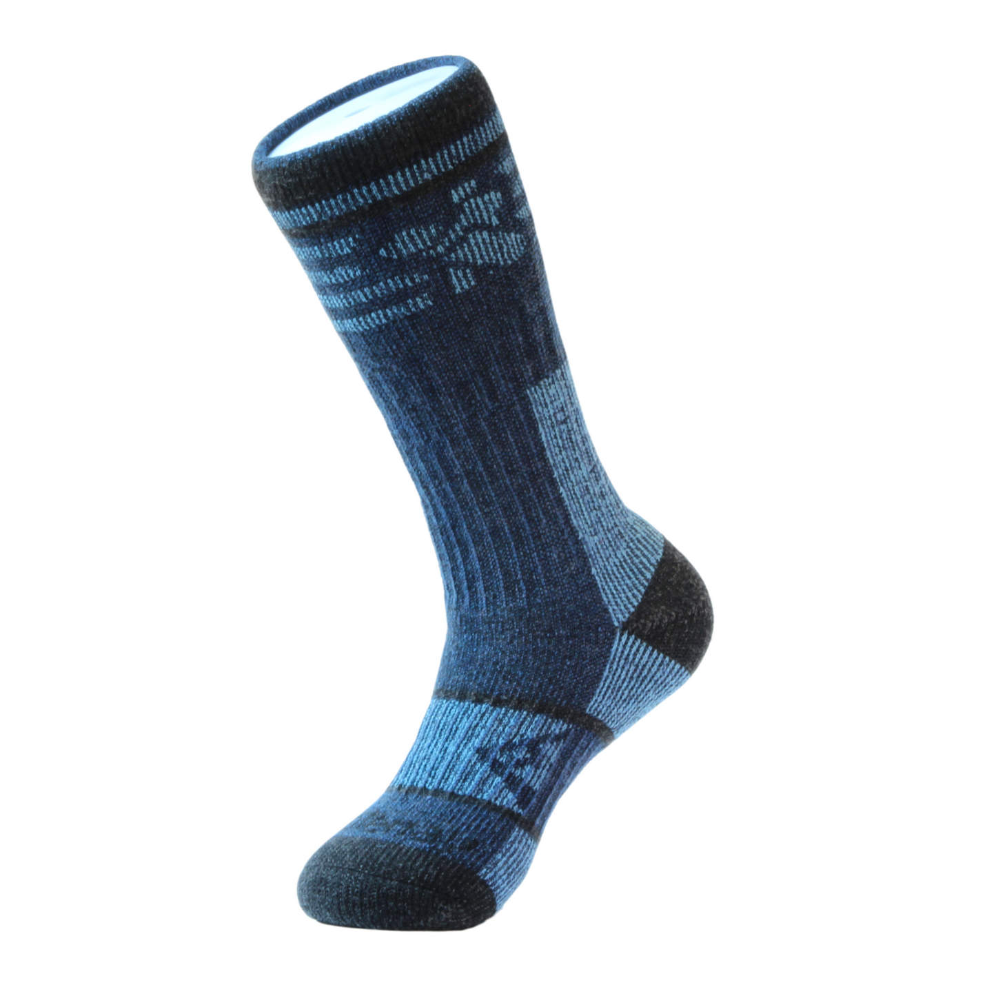 Denim & Blue Boot Heavyweight Merino Wool Kootenay Socks In The Wild
