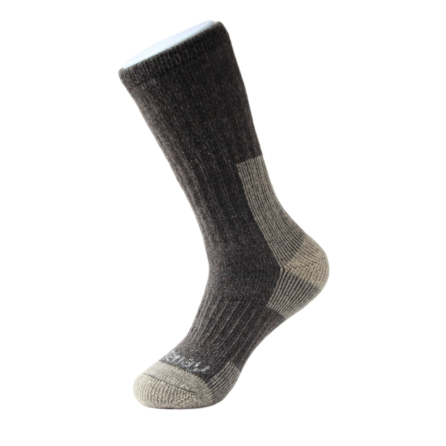 Taupe & Palomino Boot Heavyweight Merino Wool Kootenay Socks In The Wild