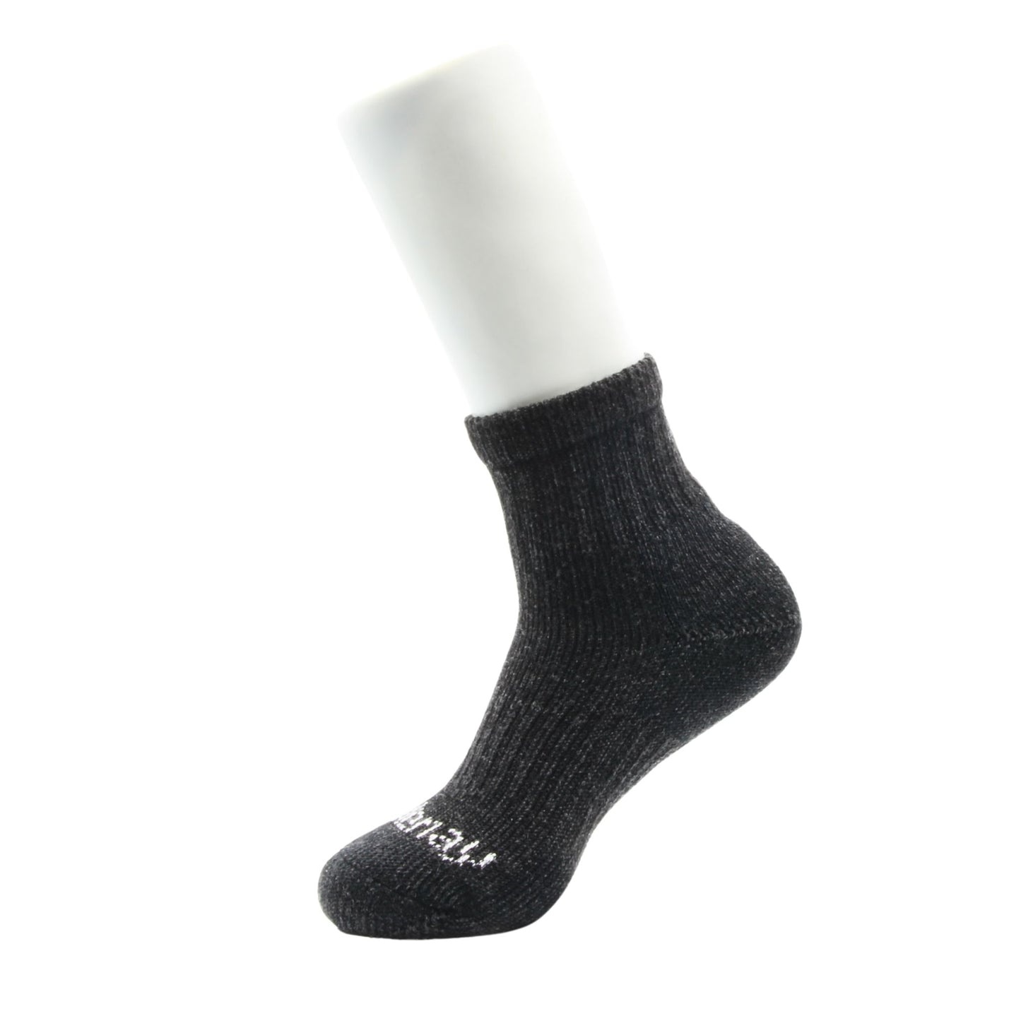 Charcoal Midweight Merino Wool MidCrew Kootenay Sock