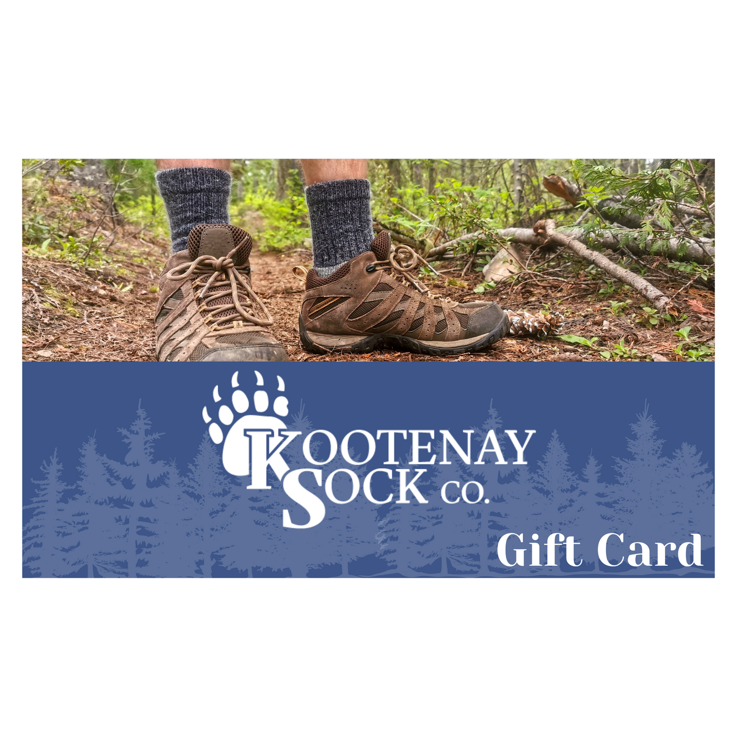 Kootenay Sock Company Gift Card