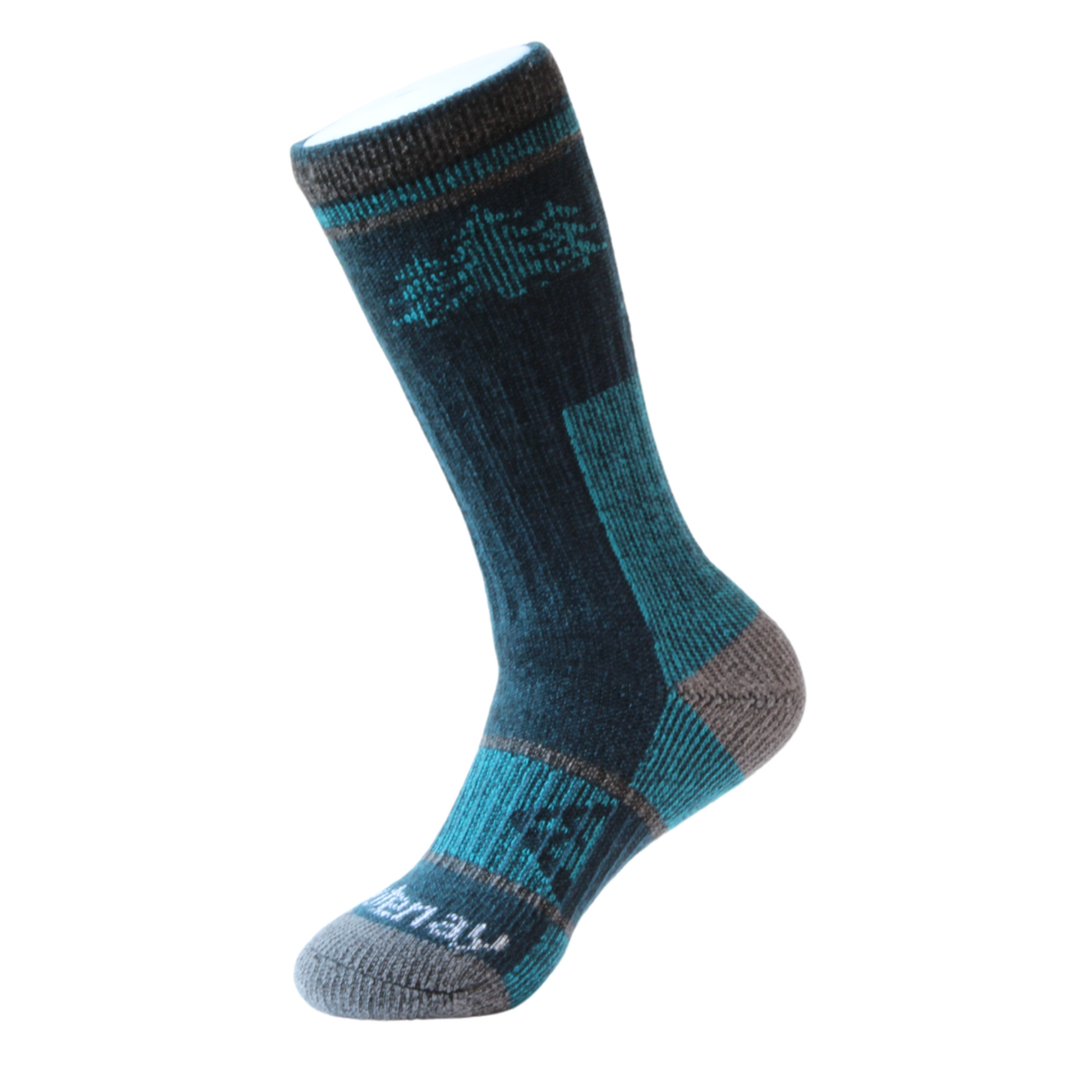 Sapphire & Teal Boot Heavyweight Merino Wool Kootenay Socks In The Wild
