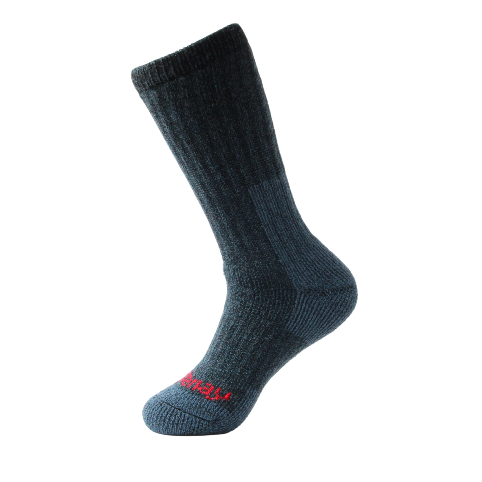 Blue & Dark Blue Boot Heavyweight Merino Wool Kootenay Socks In The Wild