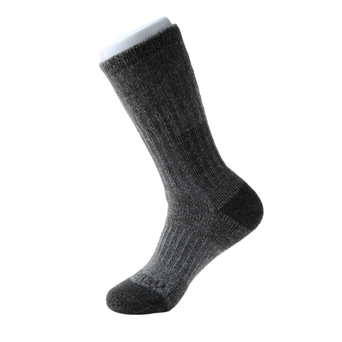 Grey & Charcoal Boot Heavyweight Merino Wool Kootenay Socks In The Wild