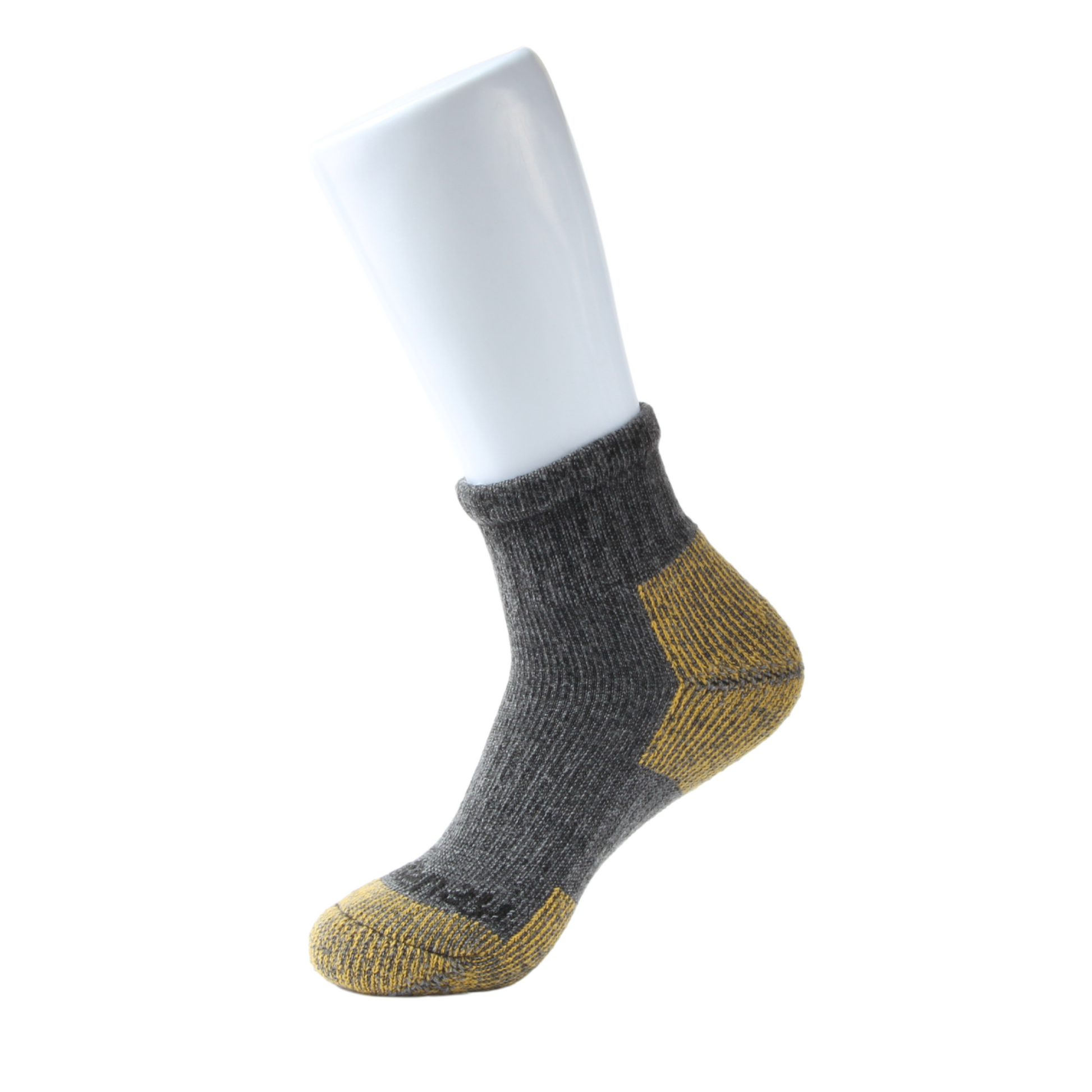 Grey & Gold MidCrew Midweight Merino Wool Kootenay Socks Adventure